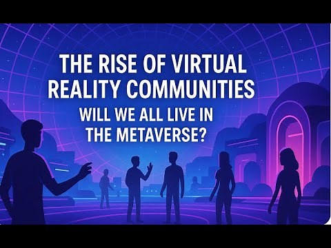 The Rise of Virtual Reality Communities - Will We All Live in the Metaverse?