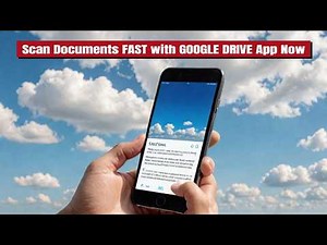 Scan Documents FAST with GOOGLE DRIVE App Now