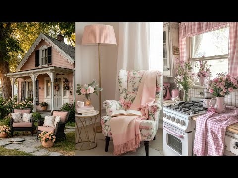 I INVITE YOU INSIDE a Shabby Chic Cottage 🌹 Feminine Roses & Lace Decor Inspiration in Every Room