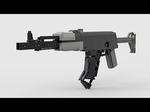 How to build working LEGO CSGO AK47 Toy Gun! Full tutorial