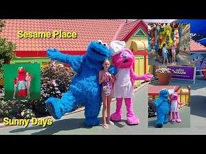 Our Day at Sesame Place Sesame Street Character Meet & Greets Parade Counts Splash Castle Lazy River