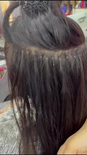 Invisible Nano ring hair extensions all hair extensions techniques &training available book now 91960029 | Fashion hair Salon