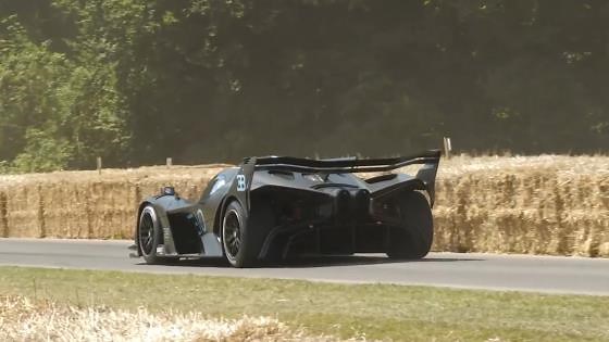 Bugatti Bolide track only pure W16 sounds Goodwood