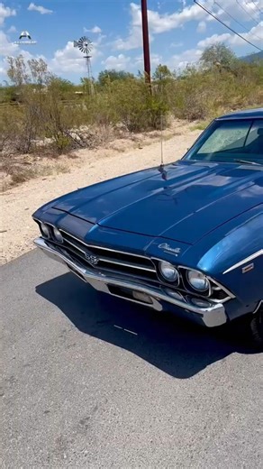 This 1969 Chevelle SS 396 is 100% Numbers Matching 😤🔵