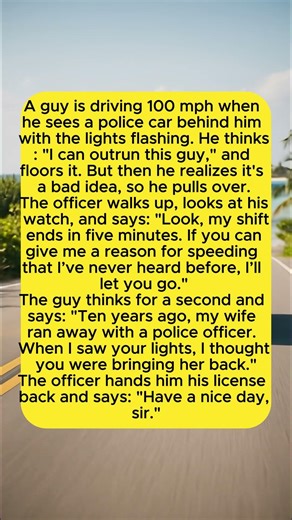The Speeding Ticket #humor #jokes#comedy