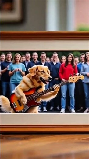I Found a Entire Dog Orchestra in a Picture #Viral #Shorts #Bizarre
