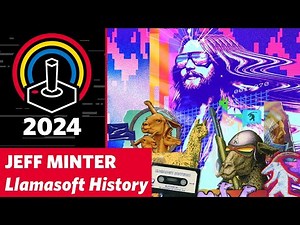 Jeff Minter The History of Llamasoft - PRGE 2024 - Portland Retro Gaming Expo
