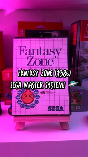 FANTASY ZONE (Master System) | The Sega Classic! 🛸 | BAUDO #shorts