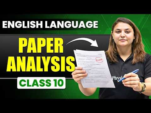 Class 10 ENGLISH LANGUAGE LIVE Paper Discussion | ICSE Board