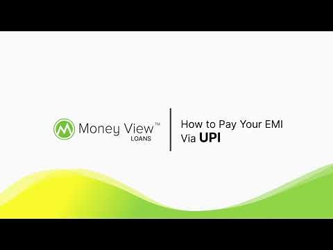 How to Pay Your Money View Loan EMI via UPI