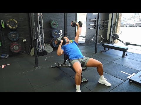 Alternating Incline Dumbbell Bench Press | Chest | Strength and Conditioning Exercises