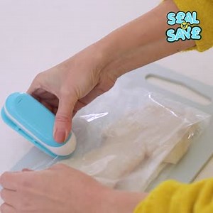 14K views · 93 reactions | Let stale snacks and soggy salad be a thing of the past, thanks to the Seal 'n' Save. The simple and easy way to re-seal almost any bag in seconds. Seal 'n' Save creates an air-tight and water-tight seal which keeps food fresher for longer, prevents waste and saves you money!  | Must Have Ideas UK | Facebook
