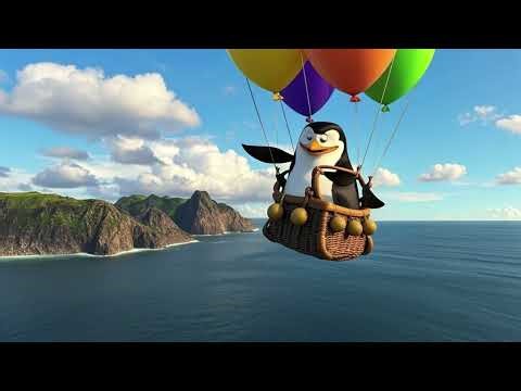 Penguin Balloon Ride 2 🎈🐧 | Magical Adventure Kids Song & Nursery Rhyme
