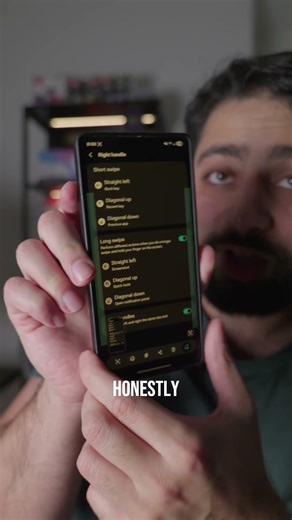 Custom Screenshot Swiping on Android! #samsung #android #onehandoperation
