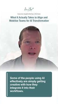 How Role Modeling Can Spark AI Transformation