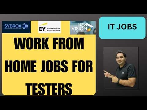 WFH Testing Jobs | Manual Testing| QA Jobs| Rd Automation Learning