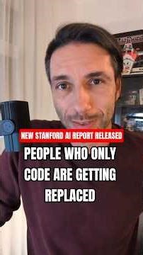 People Who Only Code Are Getting Replaced - New Stanford AI Index Report Released