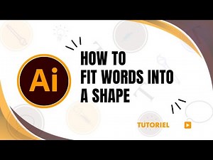 How to fit text into a shape Illustrator