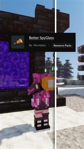 Minecraft BEST Texture Packs #shorts #minecraft