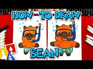 How To Draw Bean The Capybara Swimming