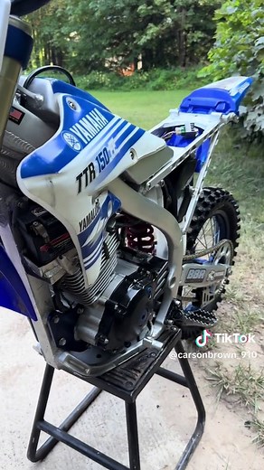 Custom Yamaha TTR150FE Motorcycle Build Overview