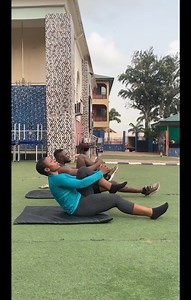 Would you rather work out alone or with a partner? Whichever way, try out these great abs workouts 🔥 | Dinmafitness