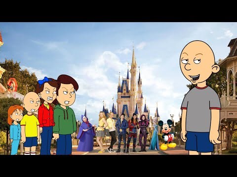 Classic Caillou Misbehaves At Disney World/Grounded