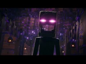 A minecraft movie : Enderman scene