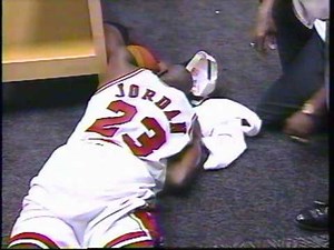 Michael Jordan Sobbing