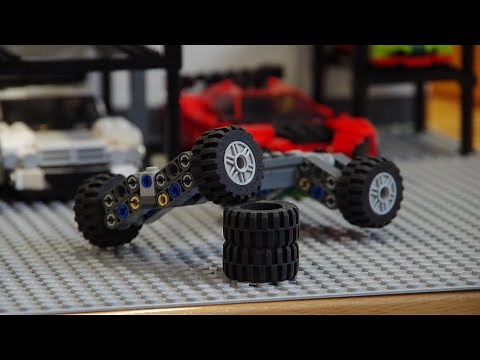 Lego independent suspension chassis moc test