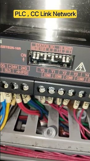 PLC , CC link network | #plc #pannel #electrical