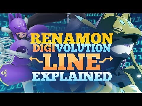 Digimon - Renamon Digivolution Line Explained!
