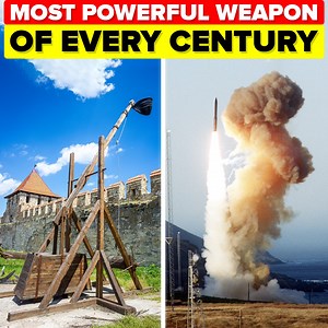 From swords and axes to nukes and AI drones, humanity’s history is a bloody testament to innovation in destruction. Take a whirlwind tour of iconic weapons, century by century, and see how each shaped warfare—evolving from simple blades to city-destroying firepower. | The Infographics Show