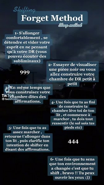Nouvelle méthode pour le Shifting des réalités : Conseils et étapes