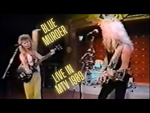 Blue murder Live in MTV 1989