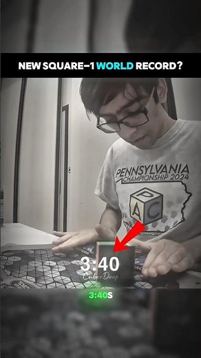 NEW Square-1 World Record 🤯🔥