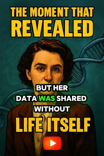 She Saw the Secret of Life… Then They Took Credit 🧬