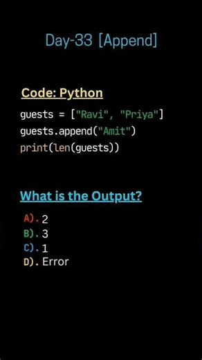 Read the program and comment the output and subscribe my chanel Day 33