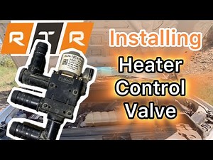 Installing Heater Control Valve (2019 F-150 5.0)