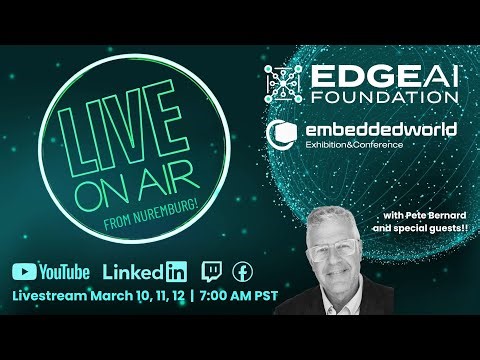 EDGE AI Live from Nuremburg!