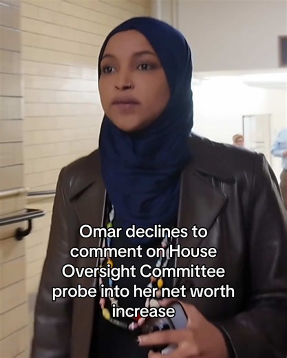 Rep. Ilhan Omar, Democrat of Minnesota, declines to respond to the GOP-led House Oversight Committee investigating the rise of her and her husband’s net worth to reportedly $30 million