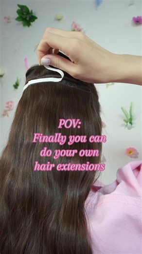 DIY Hair Extensions on TikTok