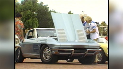 Classic Car Rally from Monterey Car Week 1986