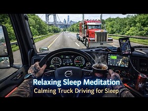 15 Hours POV Truck Driving USA | Endless Eastern Highways Night & Day Relaxing Drive for Sleep