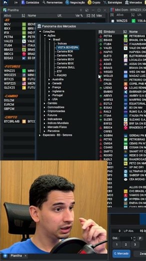 A grade cotações mais completa que eu ja vi na vida!