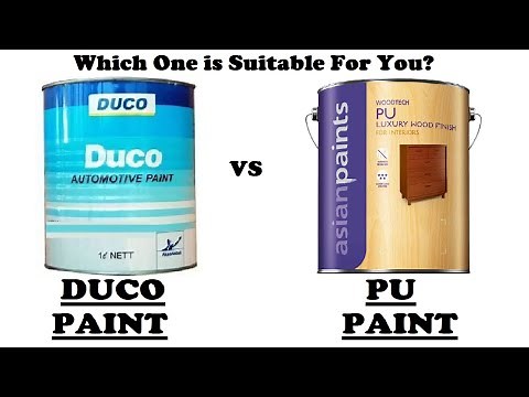 Duco Paint VS PU Paint (Polyurethane Paint)