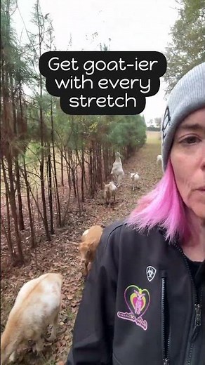 Discovering Outdoor Yoga with Goats