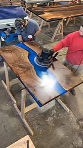 93K views · 689 reactions | Would you pay $8,000 for a table made of wood and plastic? 樂 Watch how we transform raw slabs of walnut and epoxy into a stunning river table from start to finish. Worth every penny or overpriced hype? Let the debate begin in the comments!  | Jeff Mack Designs | Facebook