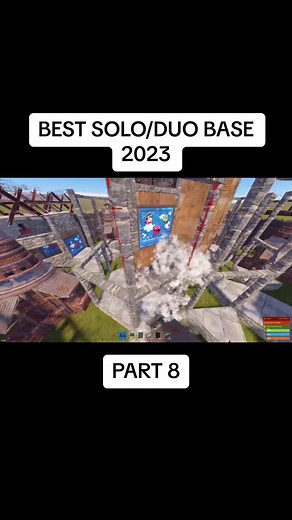 BEST SOLO/DUO BASE IN RUST 2023 | BUILDER on yt | #rust #rusttok #base #trending #basedesign #build #basebuild