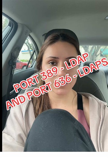 #port 389 used for LDAP and port 636 for LDAPS 🔐 They use #TLS #encryption for security 🌐 #TikTokLearningCampaign #LearnOnTikTok